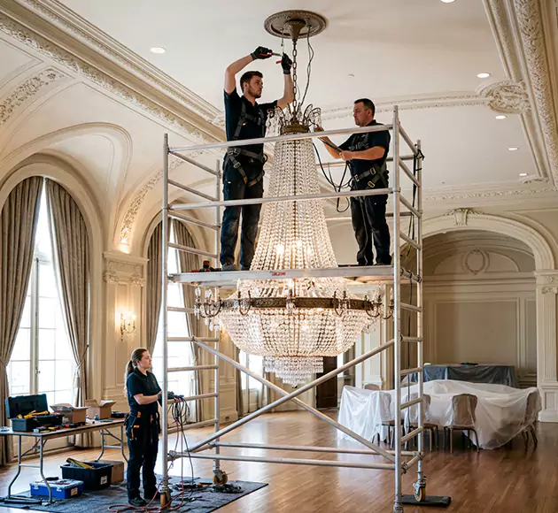 Professional Chandelier Installation: Your Local Fixture Team in La Vergne, TN